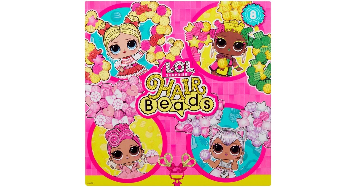 MGA EntertainmentL.O.L. Surprise Hair Beads Tots Speelfiguur  (Assortiment artikel)