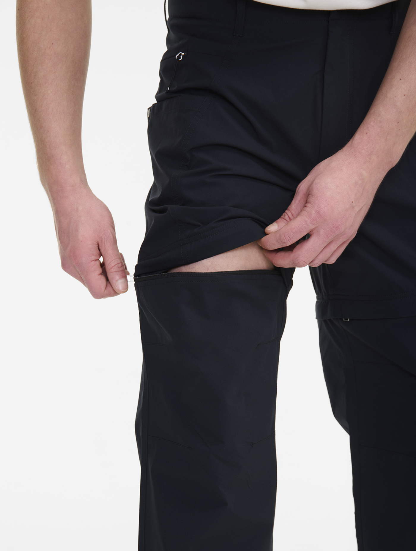 Pantalon technique modulable deperlant et UV-C® NOIR