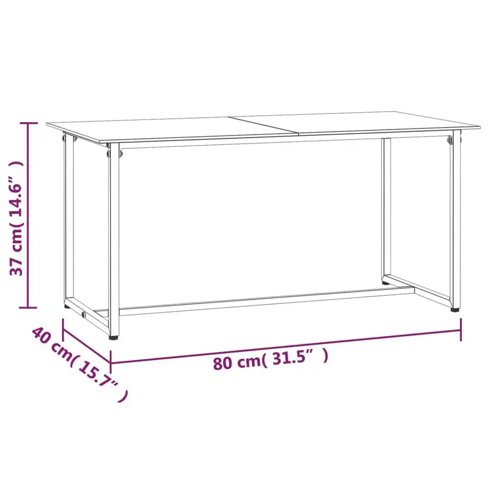 vidaXL - Loungeset - Zwart - Poly rattan