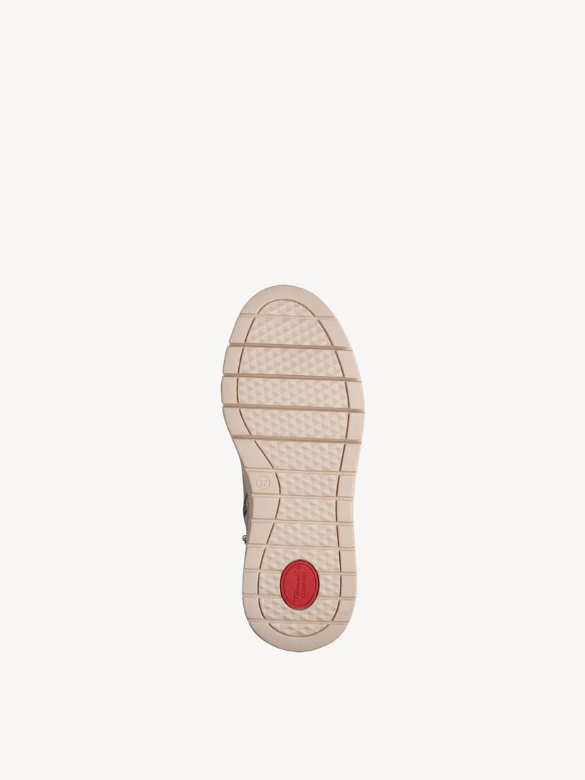 Leren Chelseaboot - beige