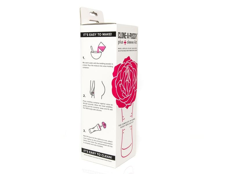 Clone-a-Willy Clone A Pussy Plus Sleeve Kit Rosa Kit zur Nachbildung des weiblichen Geschlechtsteils