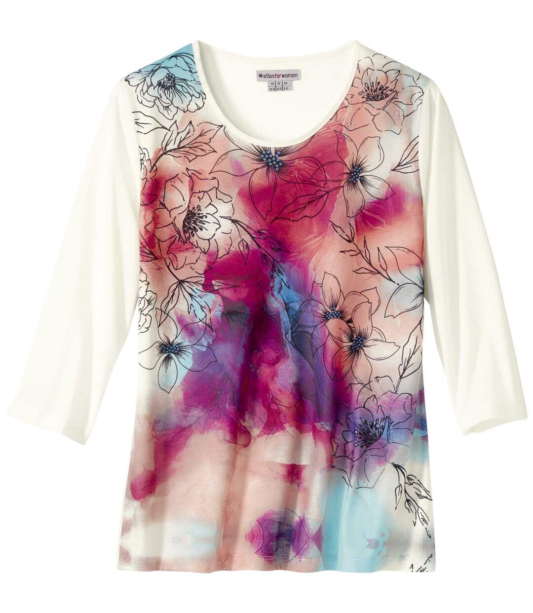 Tee-shirt Fluide Aquarelle