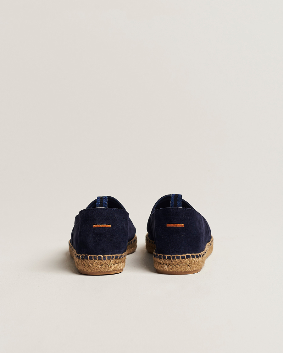 Castañer Pablo Casual Suede Espadrilles Azul Oscuro