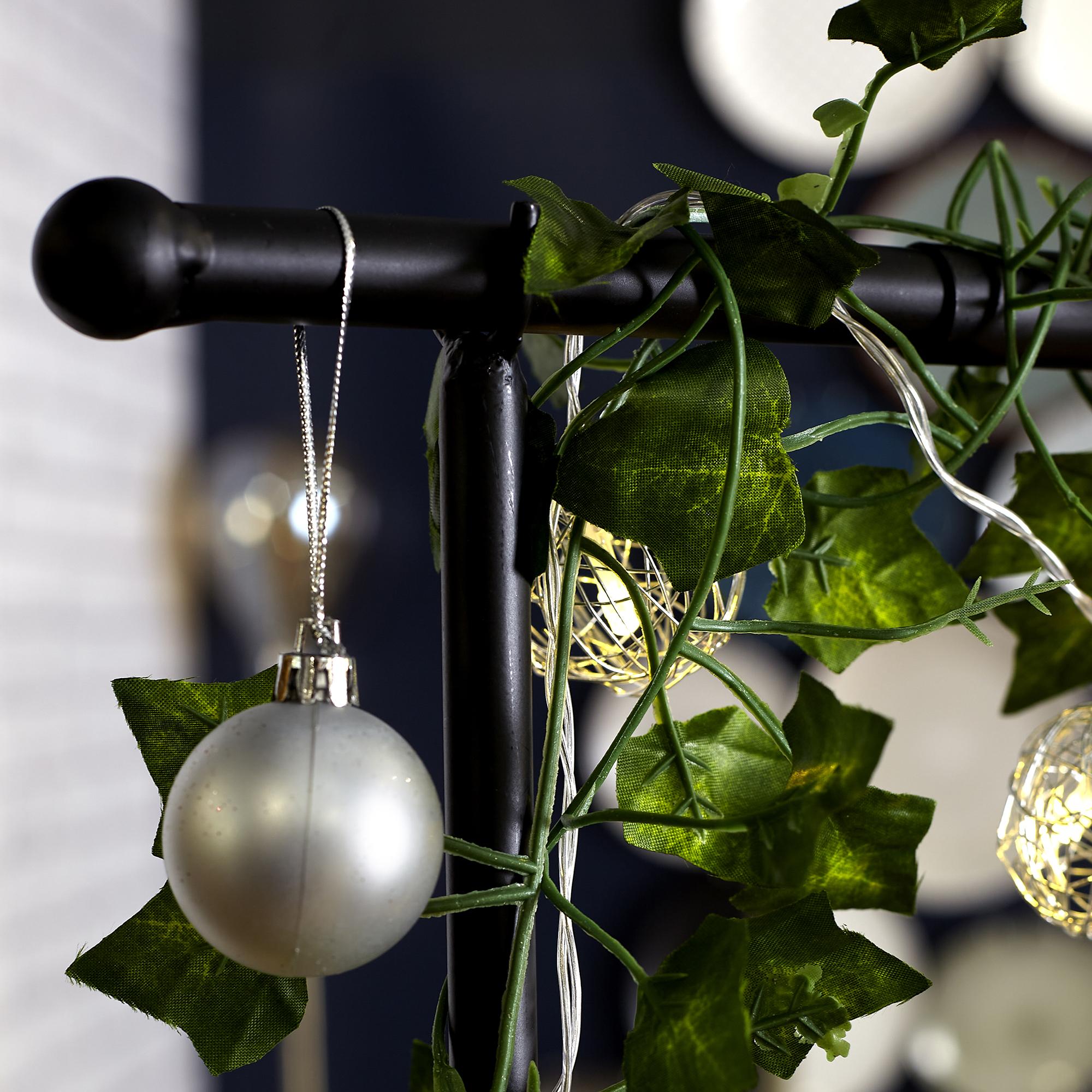 BARRE DECO DE TABLE AJUSTBLE NOIR
