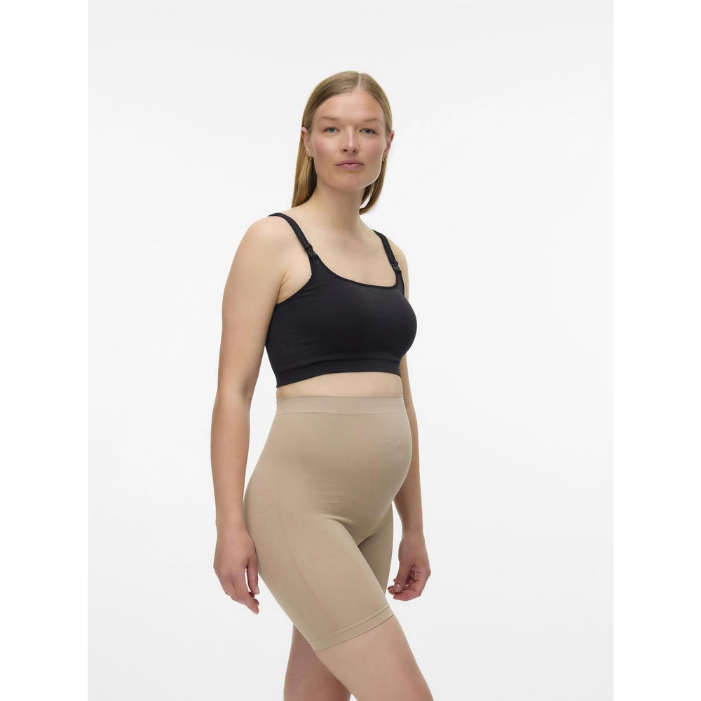 Køb Mama;licious Silver Mink Black Mlamiya New Hotpants 2-Pak Noos