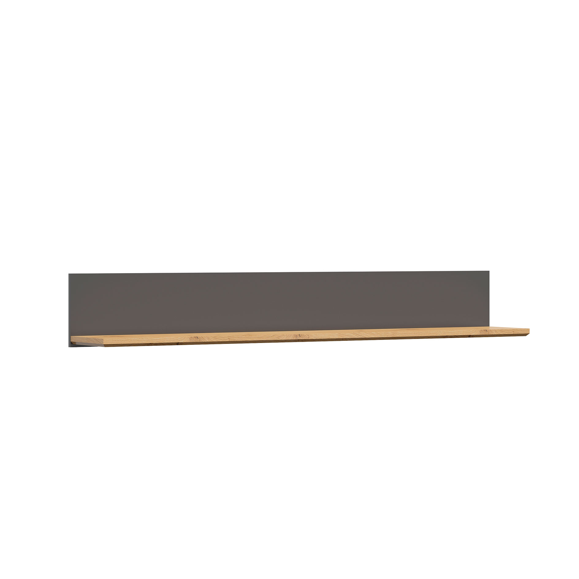 Wandboard - graphit - Artisan Eiche - 175 cm