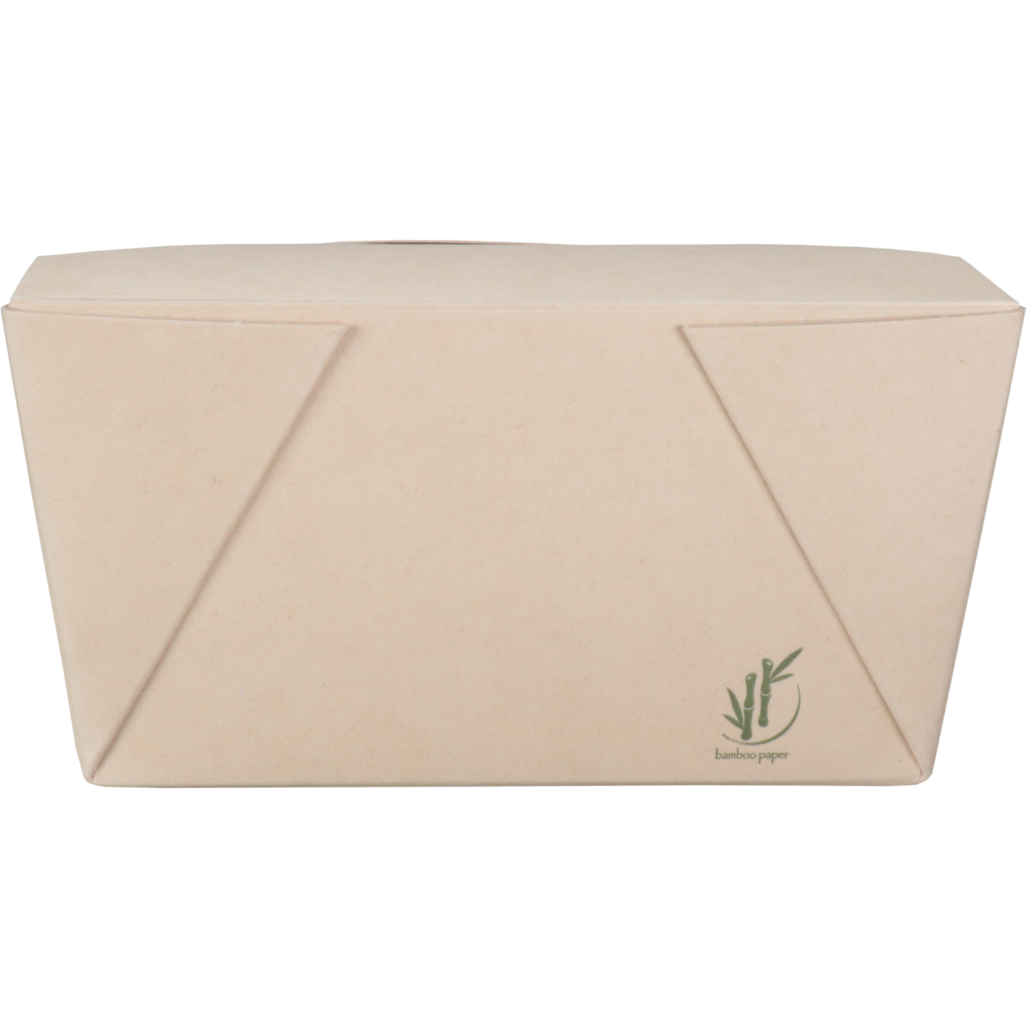 Depa Bak, Bamboepapier + PP, maaltijdbox, 113x90x65mm, naturel