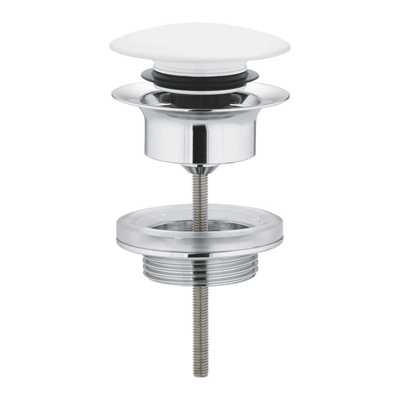 Grohe clickwaste wit