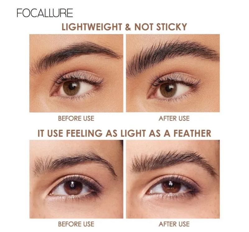 FOCALLURE - Wenkbrauwstylingzeep met kwast en mes