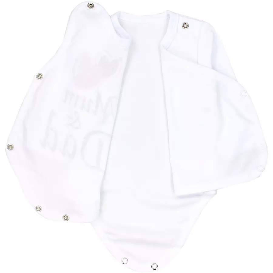 TupTam Baby Langarm Wickelbody 5er Pack blaugrün