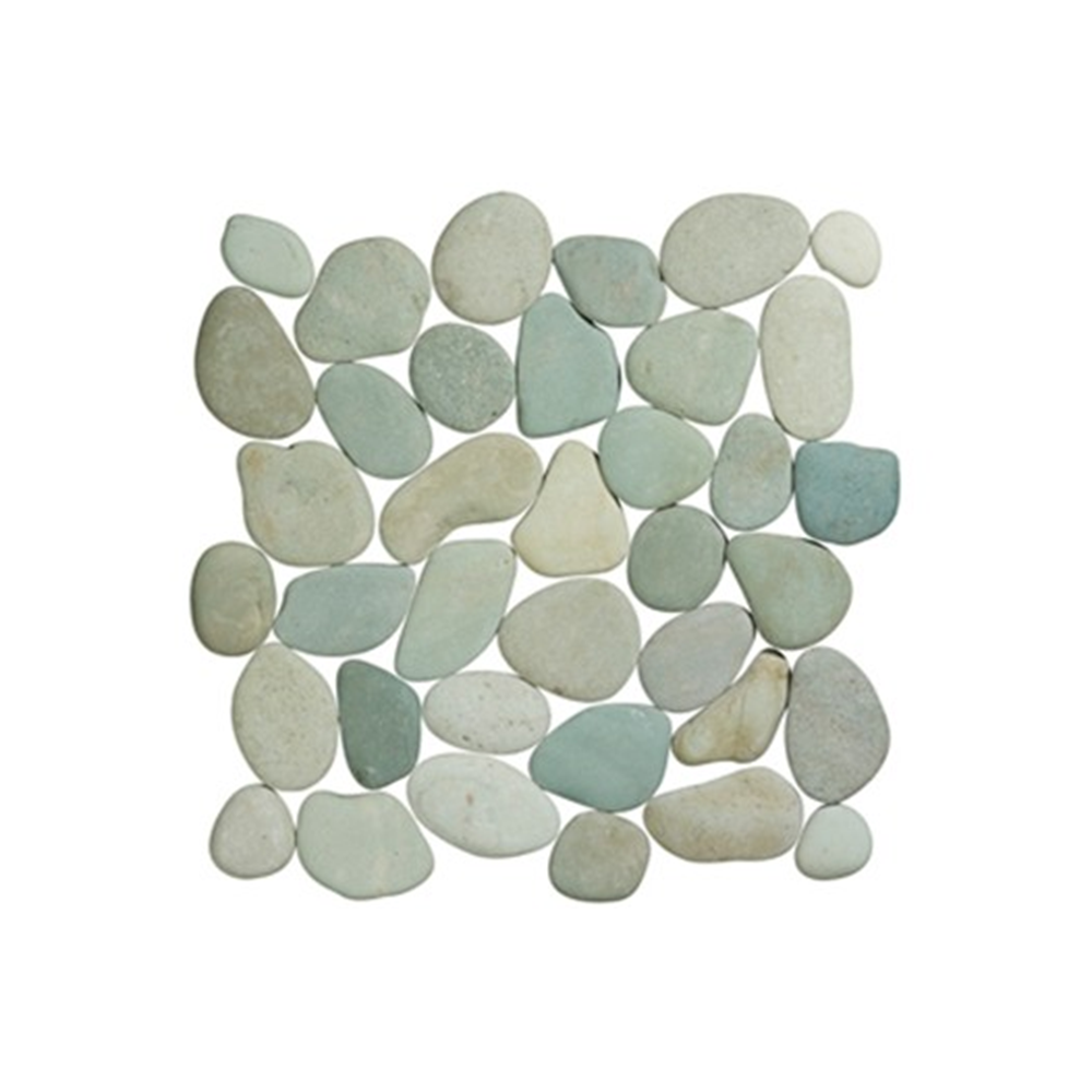 Terre d'Azur Green flores kiezel mozaïek 30x30