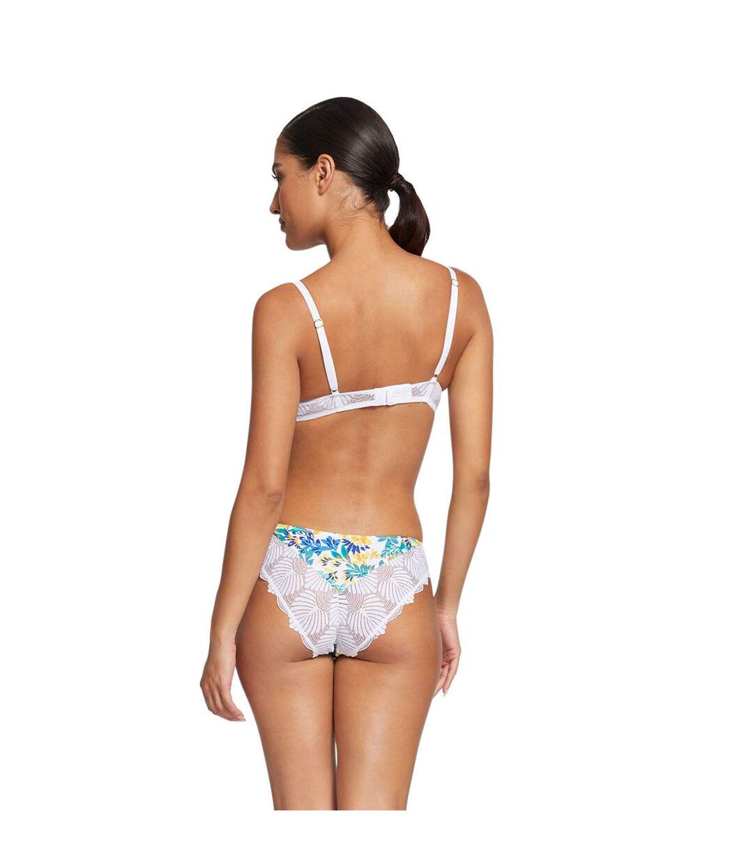 Soutien-gorge corbeille blanc Zoe