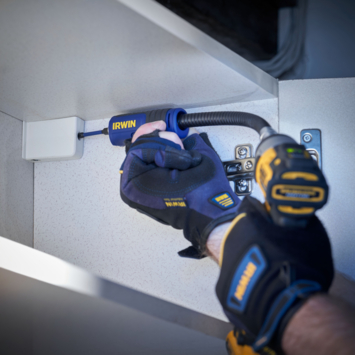 IRWIN flexibele bithouder Impact Pro incl. haakse schroefadapter