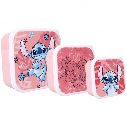 Snackbox (3in1) Stitch Bon Appetit!