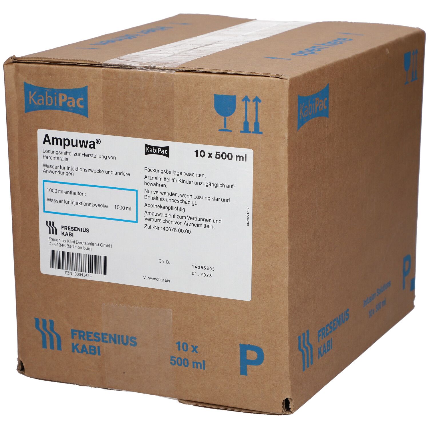Ampuwa® Wasser für Injektionszwecke