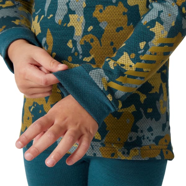 Ensemble thermique HELLY HANSEN K GRAPHIC LIFA MERINO SET DARK CREEK