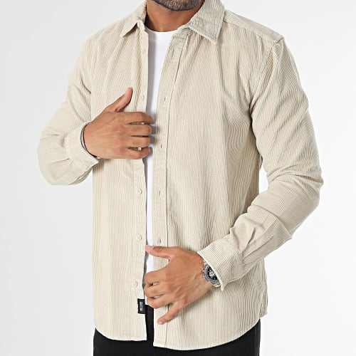 Surchemise Tyn Corduroy Beige