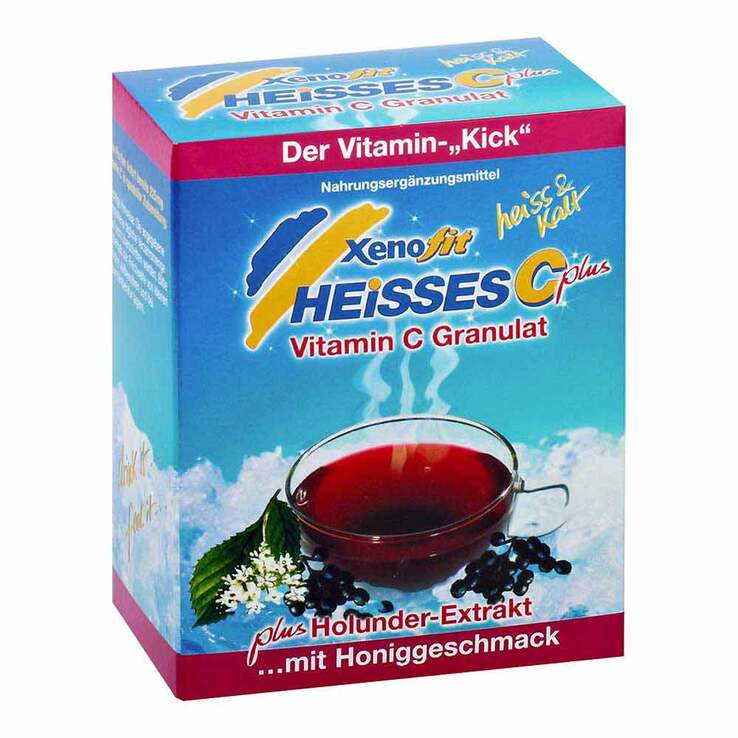 Xenofit Heißes C plus Holunderextrakt Beutel, 10X9 g