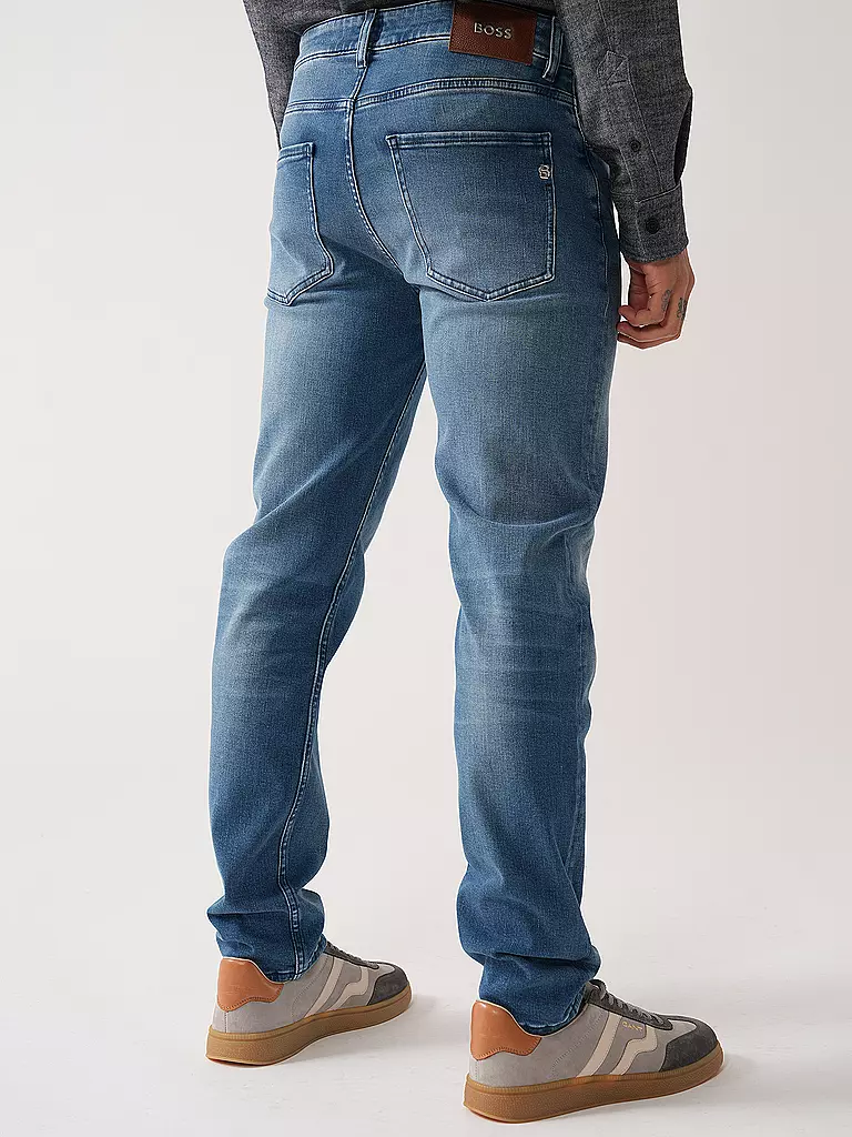 BOSS Jeans Regular Fit blau