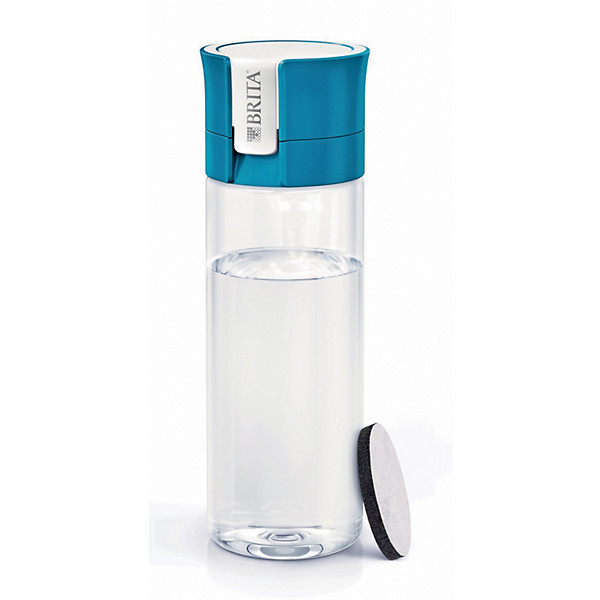 Brita Gourde filtrante 600 ml - 1 filtre inclus - Transparent/Bleu