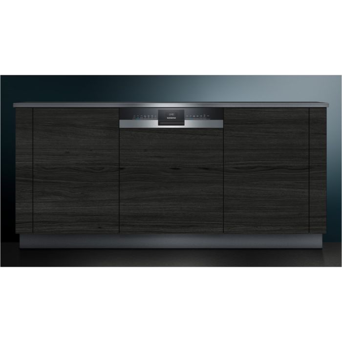 Siemens teilintegrierter Geschirrspüler iQ300 SN53HS36TE Edelstahl
