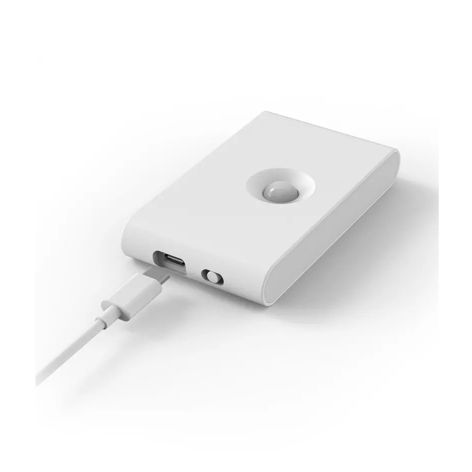 (100x55mm) LED Lampe Wandleuchte Magnetisches USB Nachtlicht Home Deko Beleuchtung mit Bewegungssensor - Weiss
