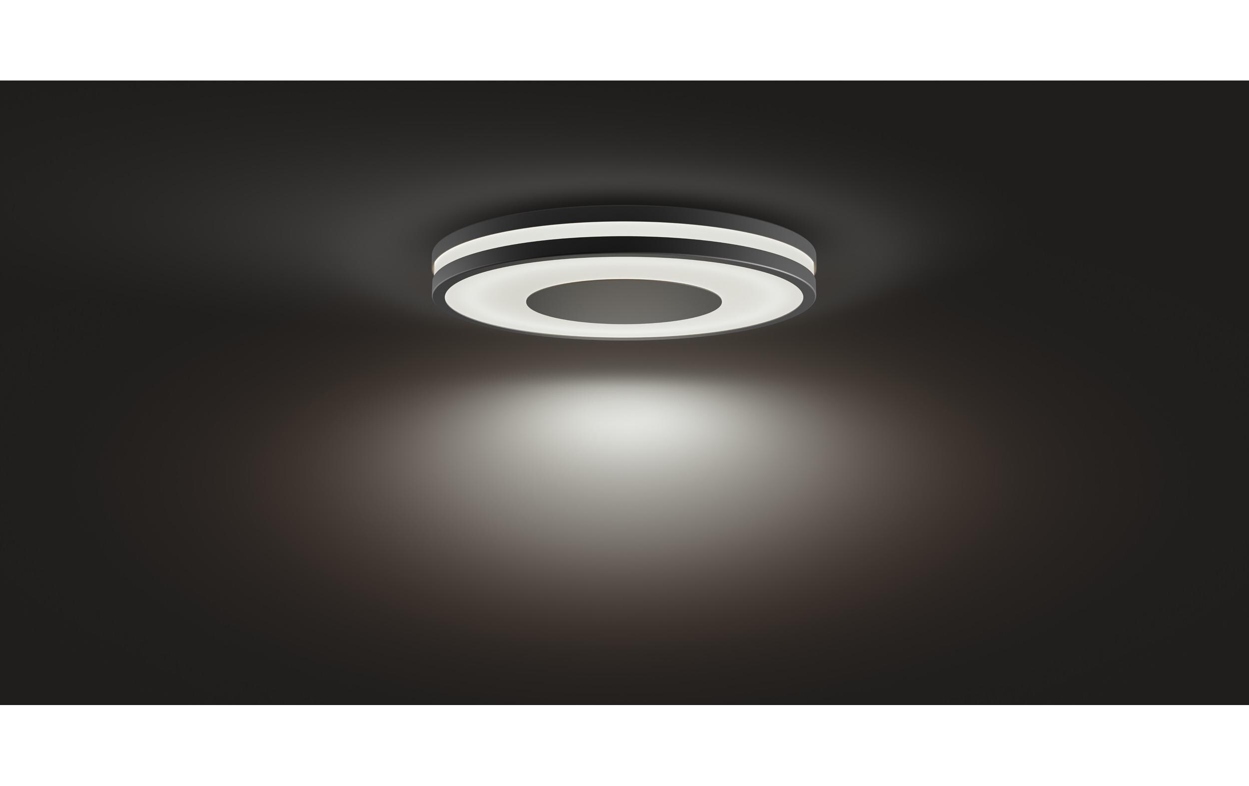 White Amb. Being Deckenleuchte schwarz 2400 lm + Dimmer<br>LED Deckenlampe