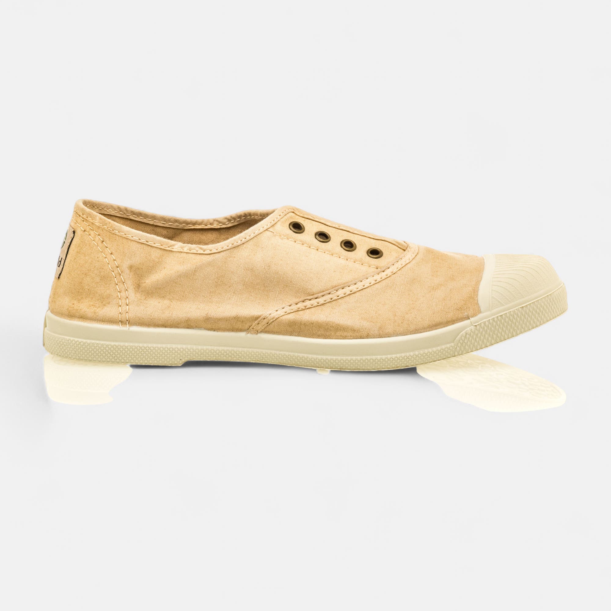 Baskets en toile Femme beige