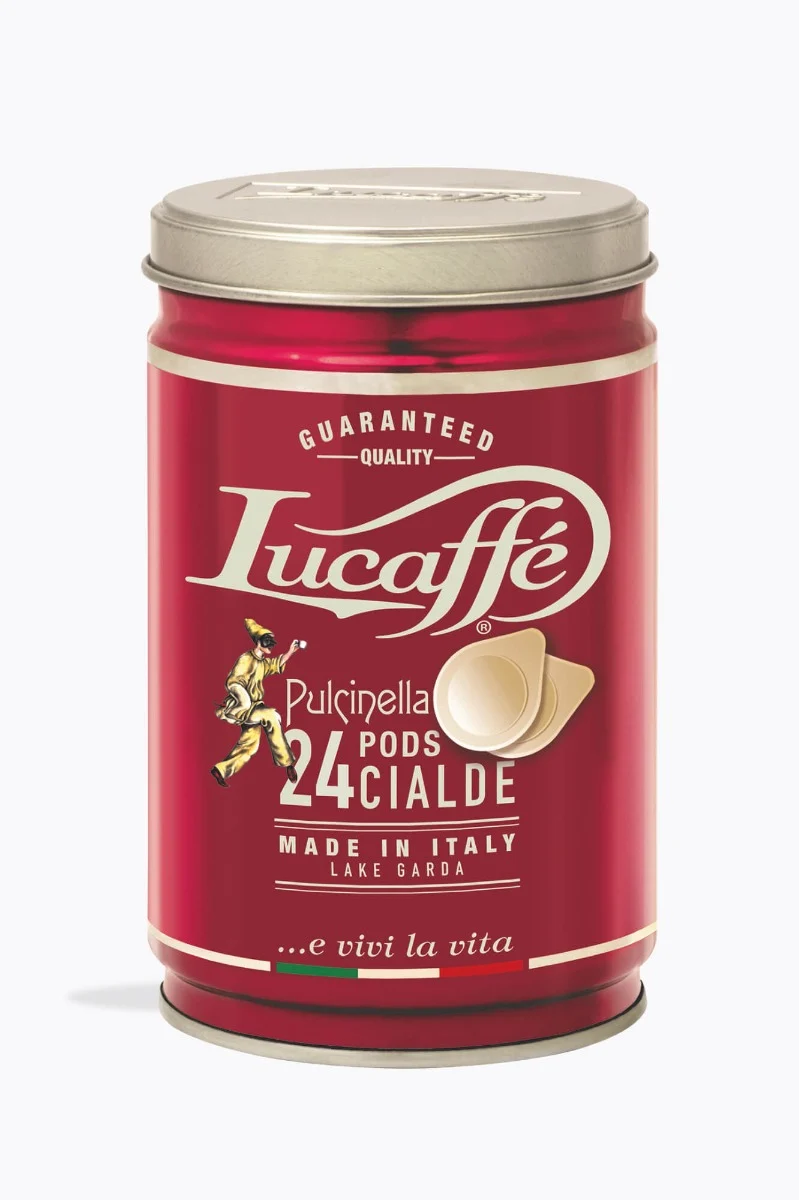 Lucaffé Pulcinella 25 E.S.E Pads in der Dose