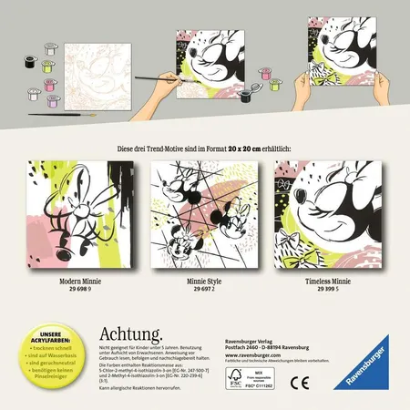 Ravensburger Malen nach Zahlen – Modern Minnie