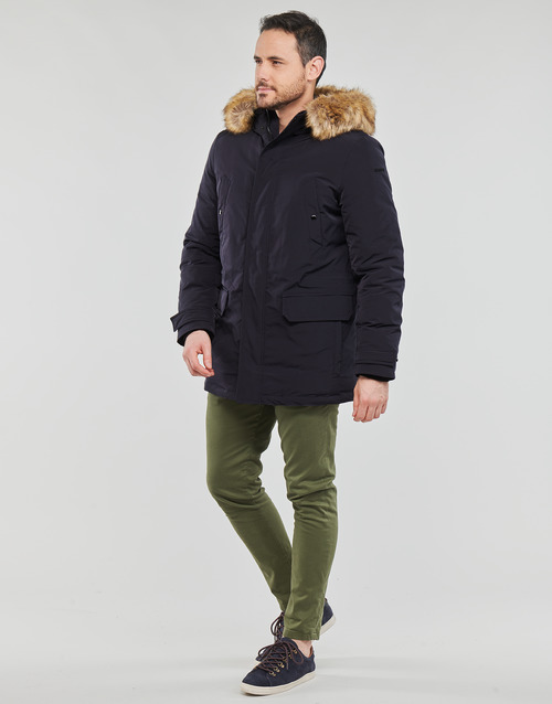 Geox - M NOWOLK PARKA - Bleu marine