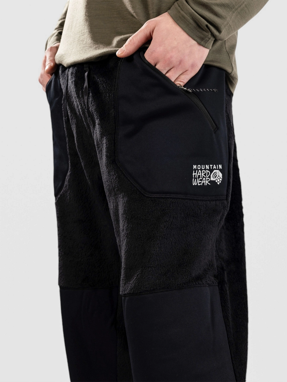Mountain Hardwear Polartec High Loft Sweatpants black