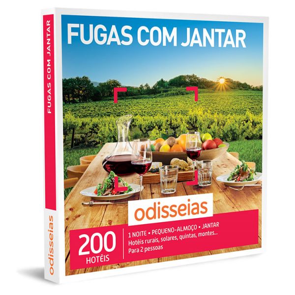 Odisseias Fugas com Jantar | 400 Hotéis