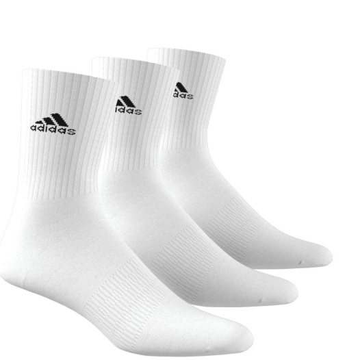 Adidas C SPW CRW 3Pack Socken in Weiß