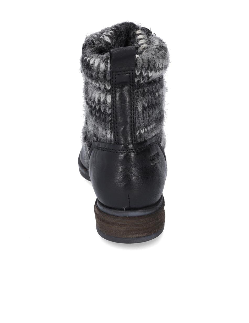 Stiefelette Sanja 17, schwarz-kombi
