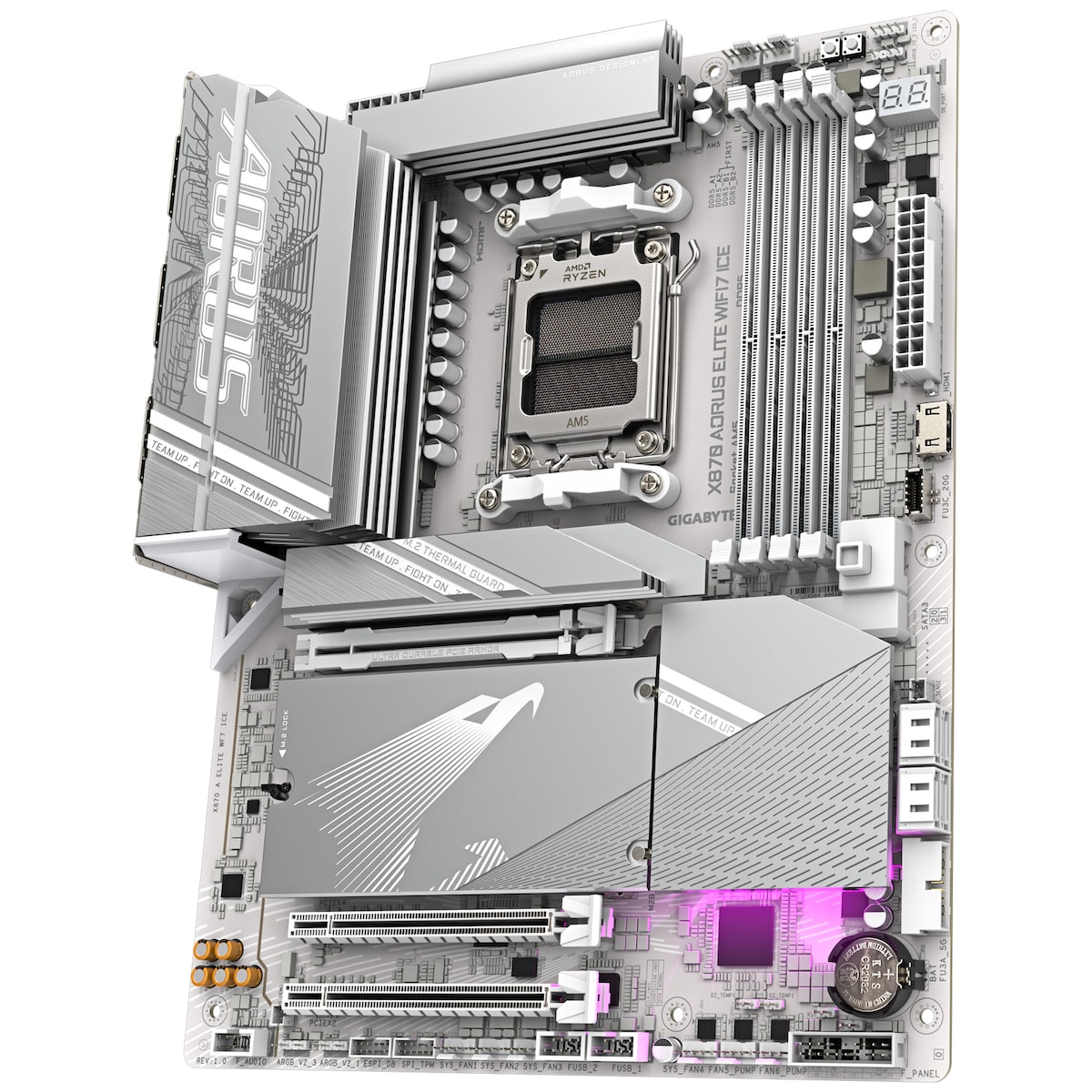 GigaByte X870 AORUS ELITE WIFI7 ICE hovedkort