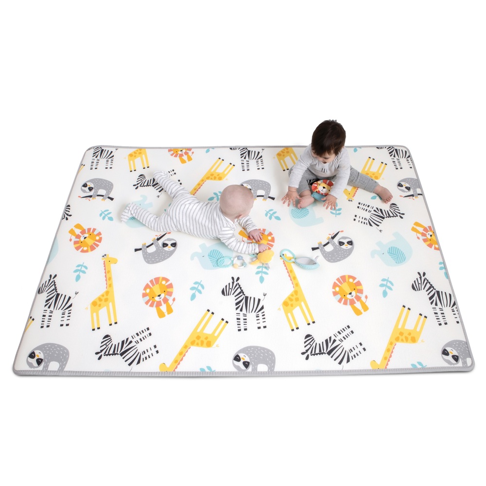 BabyZee Wendbare Safari-Spielmatte