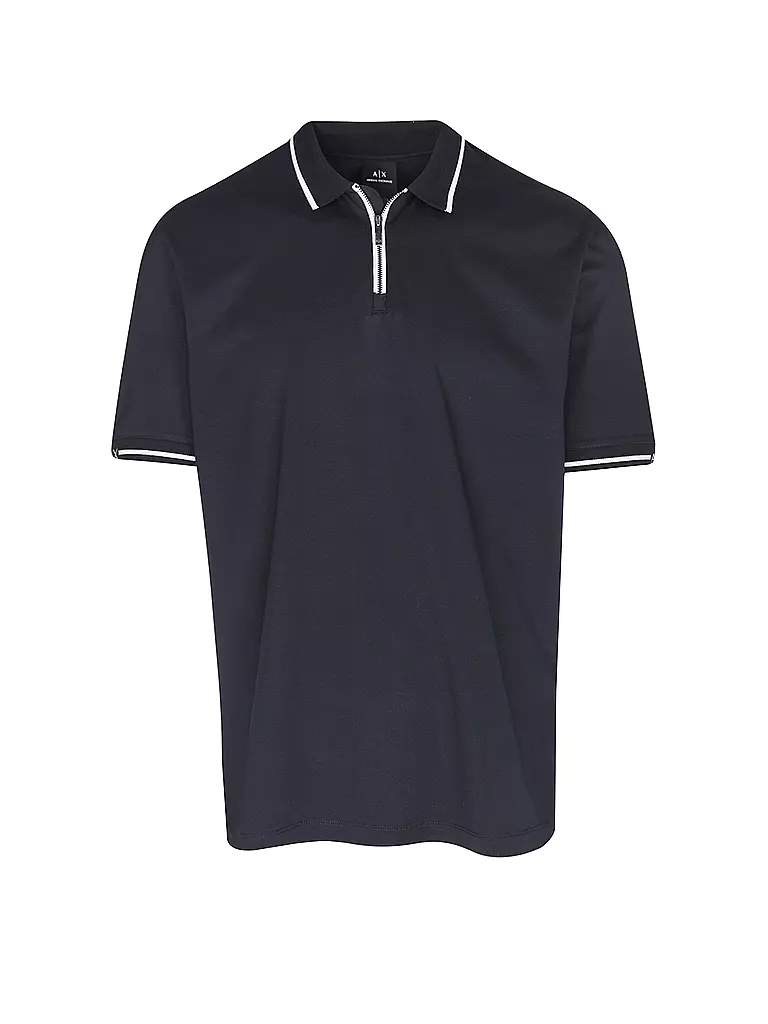 ARMANI EXCHANGE Poloshirt blau