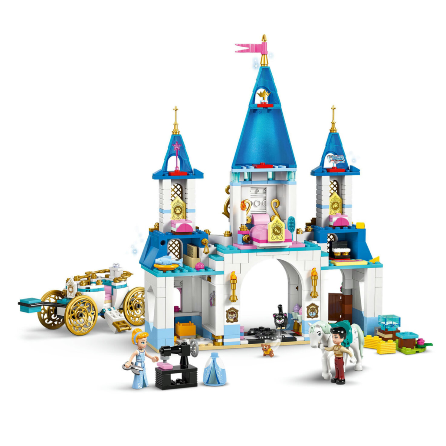 LEGO® Disney Princess 43275 Cinderellas Schloss und Pferdekutsche 6+ Jahre