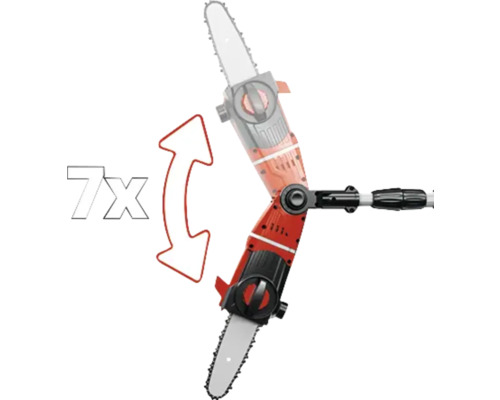 Einhell Power-X-Change GE-LC 18 Li T accu-hoogsnoeier (zonder accu en lader), 17 cm
