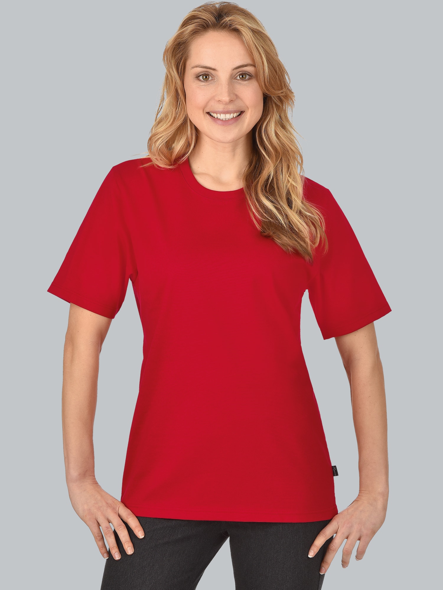 T-Shirt aus 100% Baumwolle Kirsch