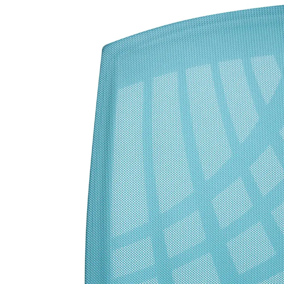 BONNY - Bureaustoel - Blauw - Polyester