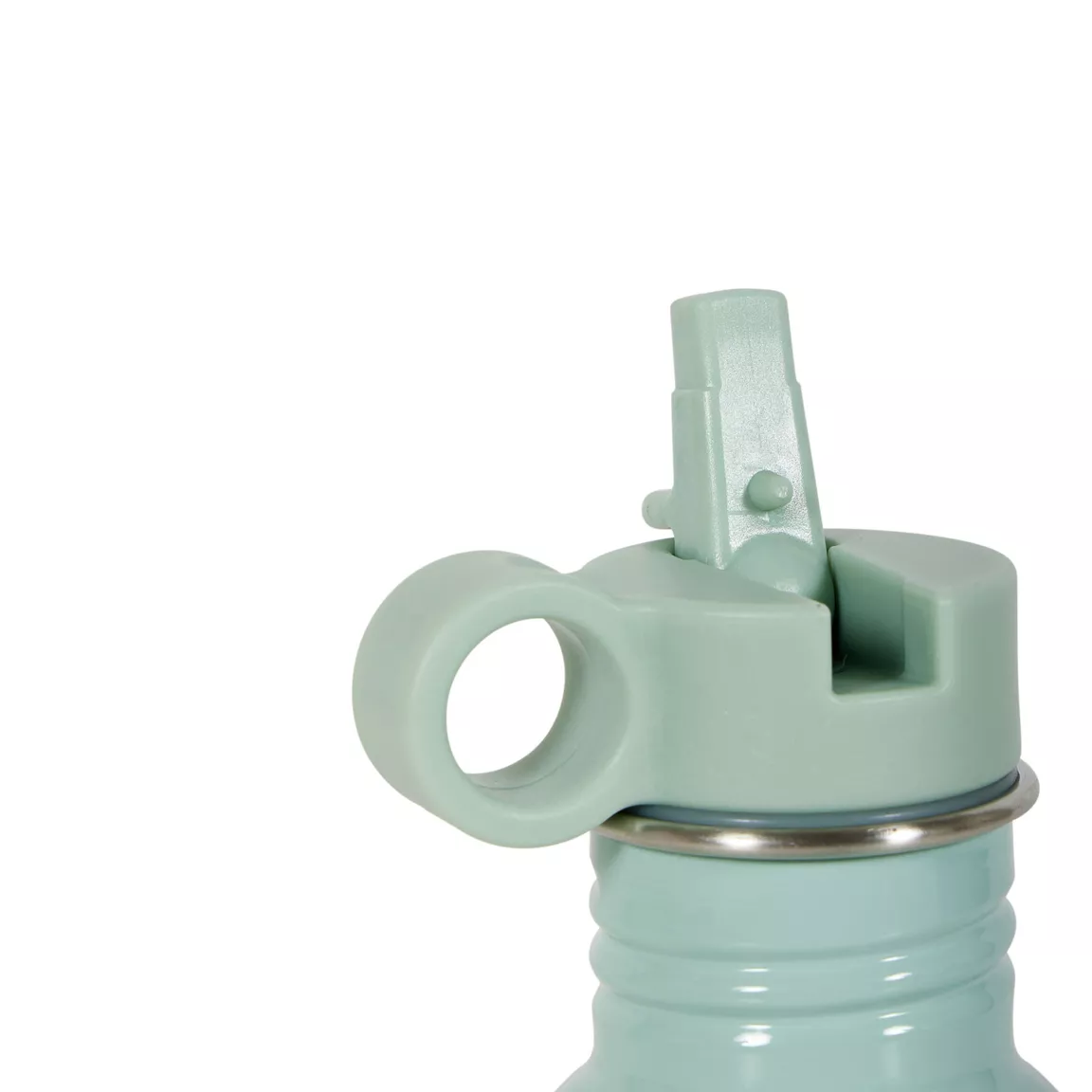 Gourde métal enfant (16 cm) Singe Verte