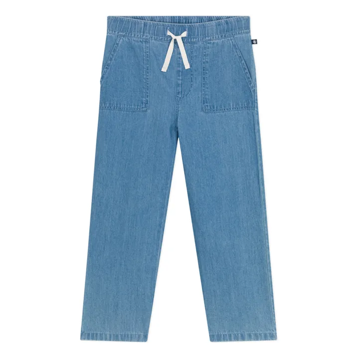 Petit Bateau Pantalon Martini Denim | Bleu jean