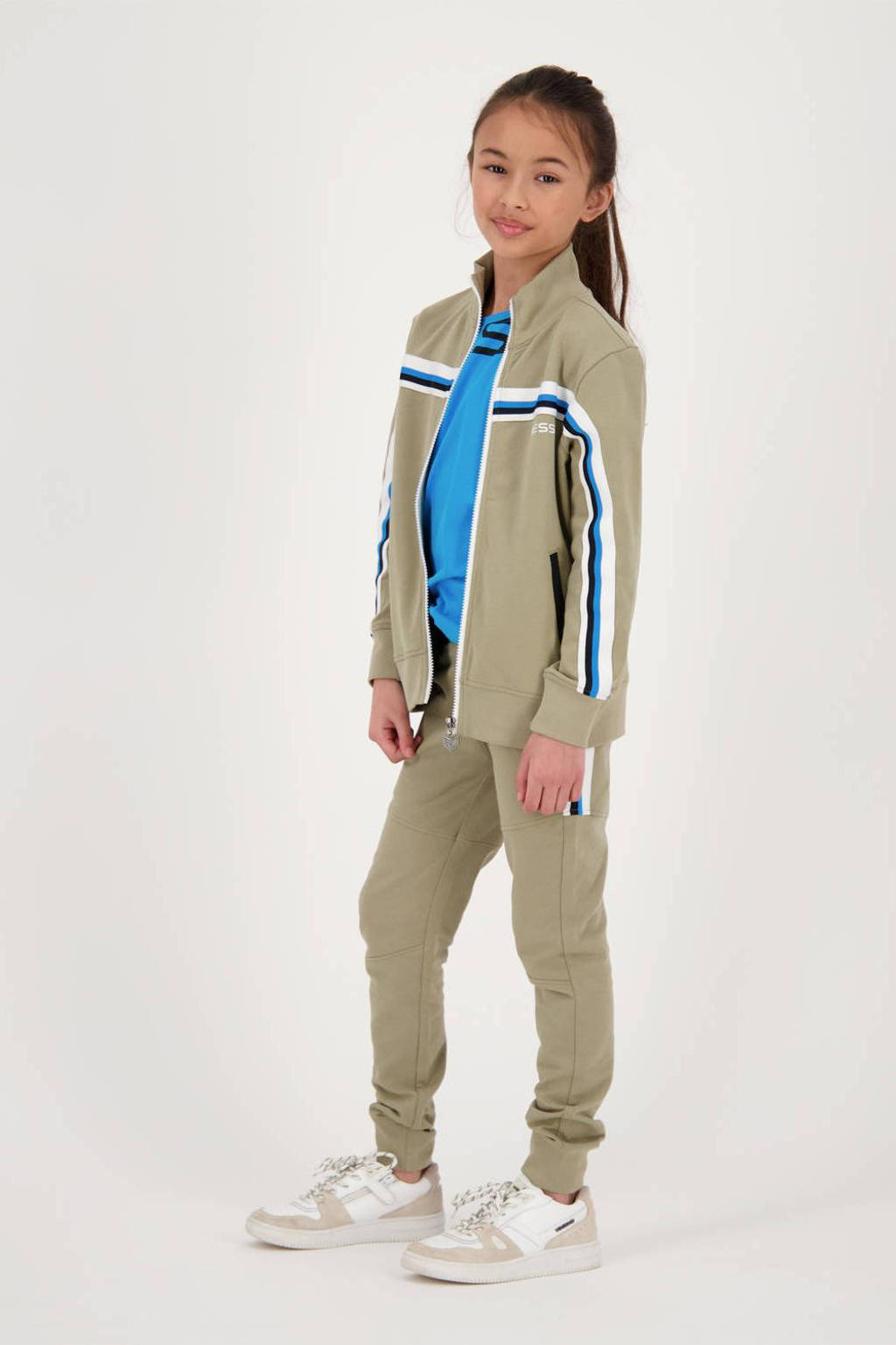 Vingino sweatvest Oyen groen