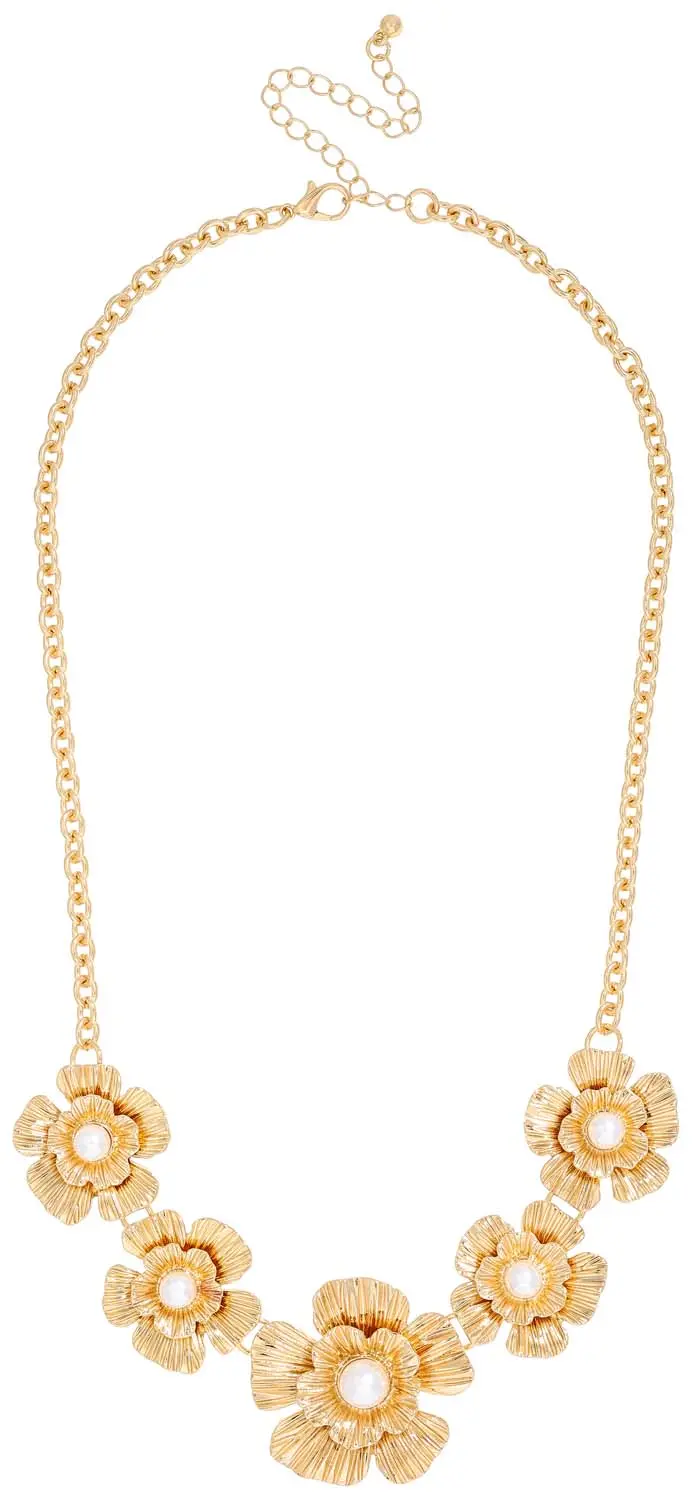 Kette - Pearl Flowers