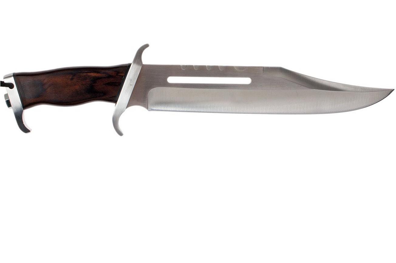 RAMBO knife Rambo 3 Signature Edition met houten handgreep, 9297