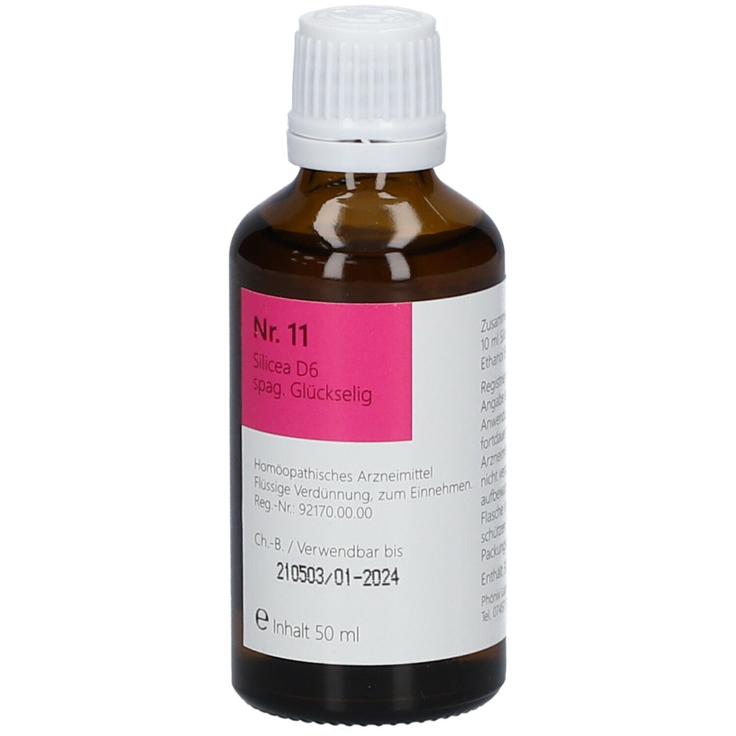 Nr. 1 Calcium fluoratum D6 spag. Glückselig