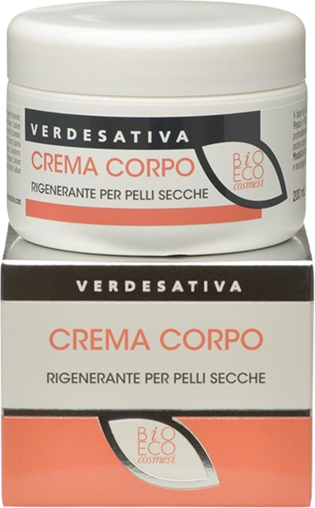 VERDESATIVA  Regenerierende Körpercreme, 200 ml