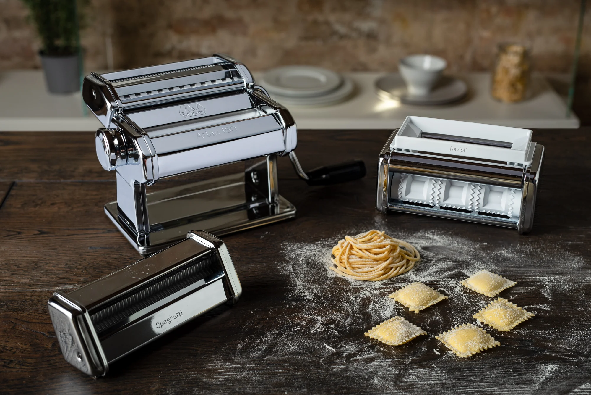 Marcato  Atlas 150 pastasæt - stål